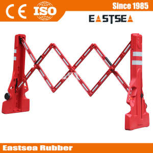 Outdoor Temporary Plastic Traffic Road Safety Retractable Barrier