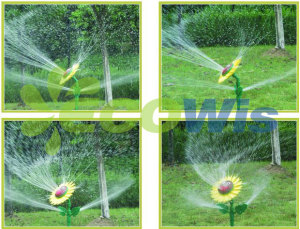 Lawn Sunflower Sprinkler Garden Sprinkler