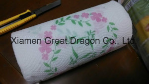 24 Giant Rolls Pick-a-Size White Paper Towels with Flower (GD-KP001)